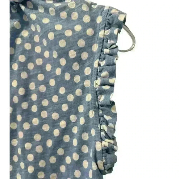Boden Polka Dot Cap Sleeve Top Size 4 - Picture 7 of 9